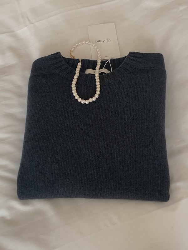 [Lemoir] moir wholegarment knit (4 color) *당일출고*