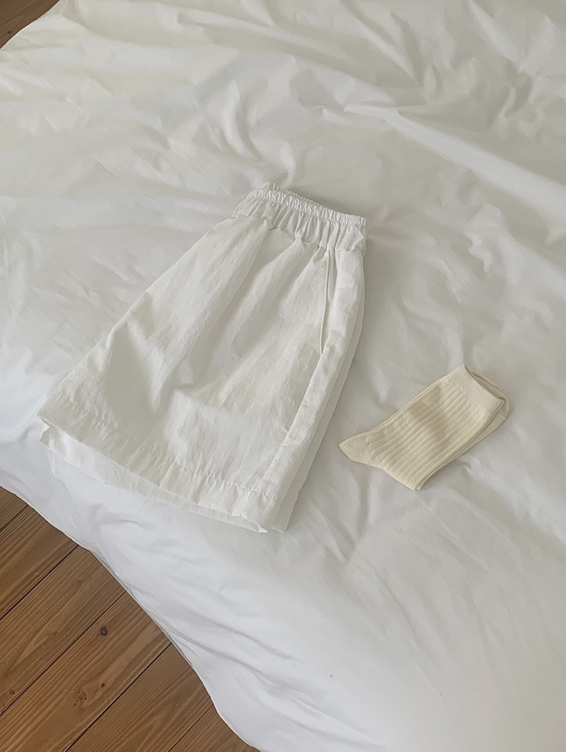 [lé moir] Cozy Pants (white)